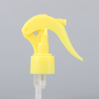 28/410 24/410 di bottiglia gialla di Mini Trigger Sprayer For Plastic