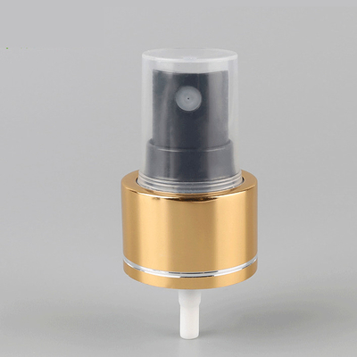 Profumi lo spruzzatore fine nero 24/410 28/410 della foschia dell'oro di alluminio