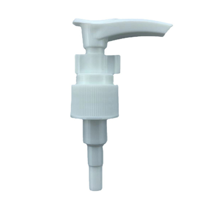 Pompa bianca di plastica normale dell'erogatore della lozione di 24mm per le latte