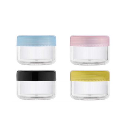 Barattoli di plastica vuoti del barattolo crema cosmetico del ODM 10ml con il cappuccio dei pp