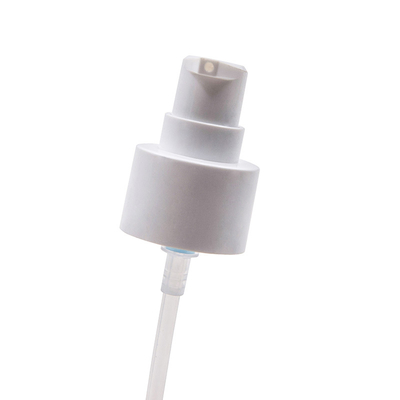 Pompa bianca della lozione della pompa 24/410 crema cosmetico di plastica di Lindeer pp