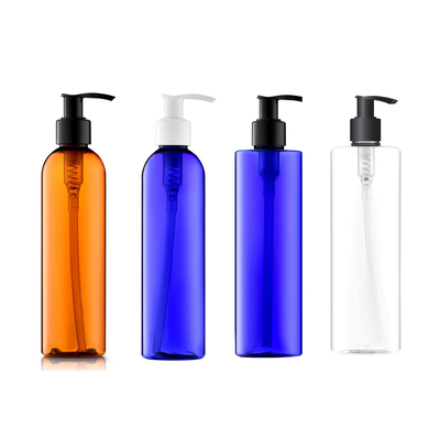 Contenitore riutilizzabile blu della lozione dell'ANIMALE DOMESTICO 200ML di Brown con la pompa per liquido