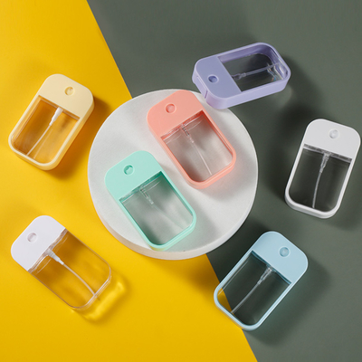 spruzzatore di plastica della pompa della foschia della carta di credito 45ml per bianco verde rosa liquido