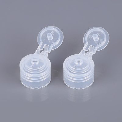 Coperchi trasparenti della bottiglia della lozione di Flip Top Caps For Bottles 20mm 24mm pp
