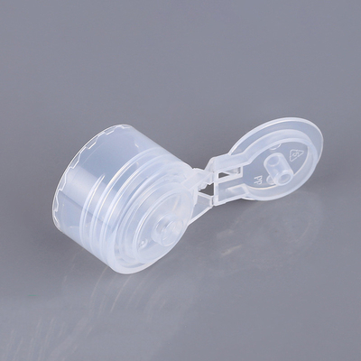 Coperchi trasparenti della bottiglia della lozione di Flip Top Caps For Bottles 20mm 24mm pp