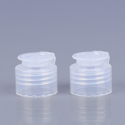 Coperchi trasparenti della bottiglia della lozione di Flip Top Caps For Bottles 20mm 24mm pp