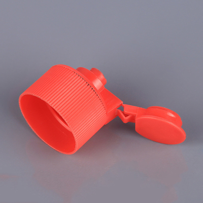 il nero rosso di plastica 28mm di 24mm Flip Top Caps For Bottles