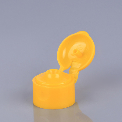 tappi di bottiglia cosmetici Flip Top Plastic Dispensing Caps di 24mm