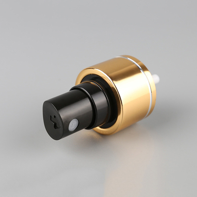 Profumi lo spruzzatore fine nero 24/410 28/410 della foschia dell'oro di alluminio