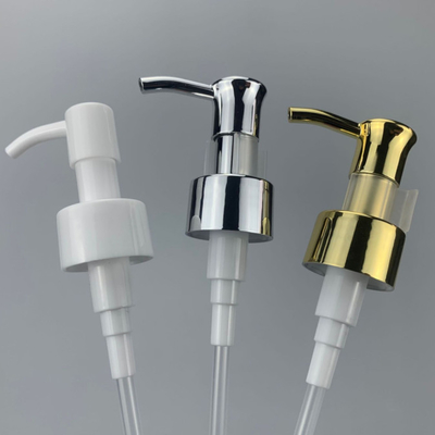 Spruzzatore di alluminio del profumo della pompa dell'erogatore della lozione dell'oro di 24MM