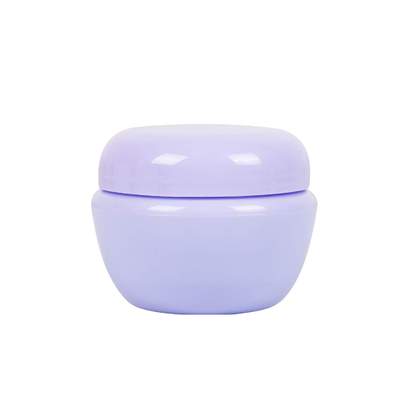 Piccolo imballaggio crema cosmetico porpora del barattolo di 5g 10g riutilizzabile