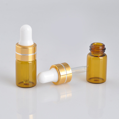 l'olio essenziale 3ml imbottiglia le bottiglie del contagoccia di occhio di vetro di Brown
