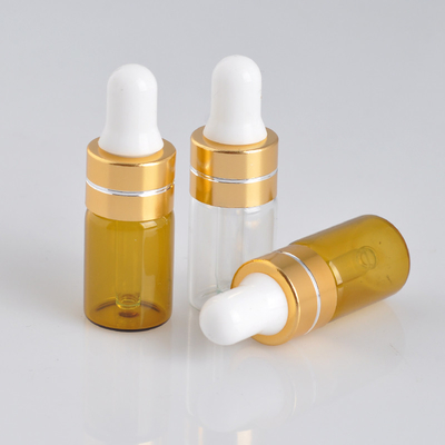 l'olio essenziale 3ml imbottiglia le bottiglie del contagoccia di occhio di vetro di Brown