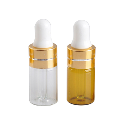 l'olio essenziale 3ml imbottiglia le bottiglie del contagoccia di occhio di vetro di Brown