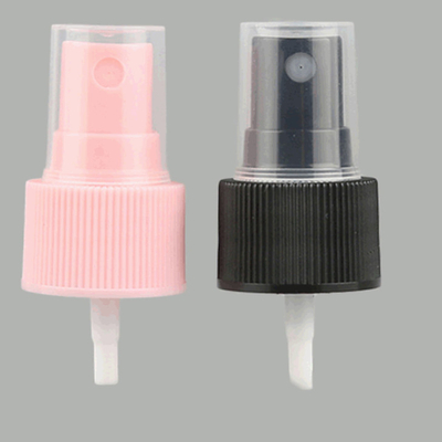 Gli spruzzatori cosmetici della foschia del nero 24MM di rosa della bottiglia dell'ANIMALE DOMESTICO pompano con la metropolitana