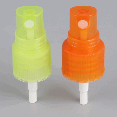 Pompa di plastica arancio verde dello spruzzo della foschia di 24mm per la bottiglia dell'ANIMALE DOMESTICO