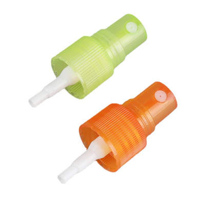 Pompa di plastica arancio verde dello spruzzo della foschia di 24mm per la bottiglia dell'ANIMALE DOMESTICO