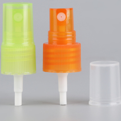 Pompa di plastica arancio verde dello spruzzo della foschia di 24mm per la bottiglia dell'ANIMALE DOMESTICO
