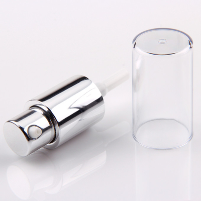 20/410 di pompa d'argento di alluminio della lozione della pompa crema cosmetica con la copertura completa