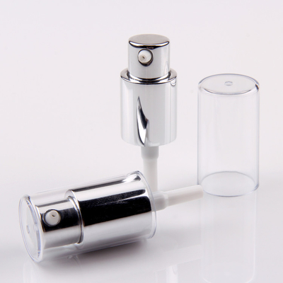 20/410 di pompa d'argento di alluminio della lozione della pompa crema cosmetica con la copertura completa
