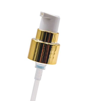 Pompa cosmetica dell'erogatore dell'oro della pompa a mano 20mm/410 del polipropilene