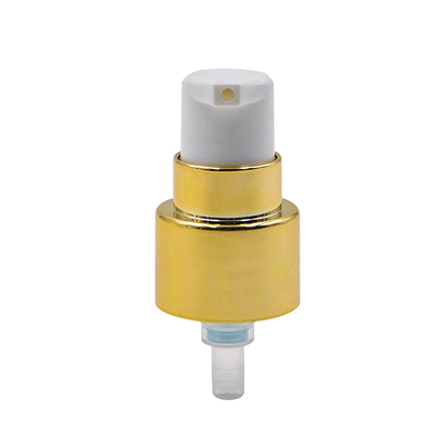 Pompa cosmetica dell'erogatore dell'oro della pompa a mano 20mm/410 del polipropilene