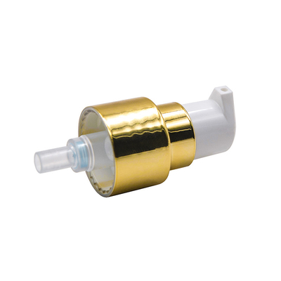 Pompa cosmetica dell'erogatore dell'oro della pompa a mano 20mm/410 del polipropilene