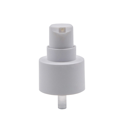 Pompa bianca della lozione della pompa 24/410 crema cosmetico di plastica di Lindeer pp