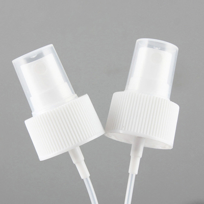 Spruzzatore bianco 24mm di plastica della pompa della lozione per la bottiglia dell'ANIMALE DOMESTICO pp