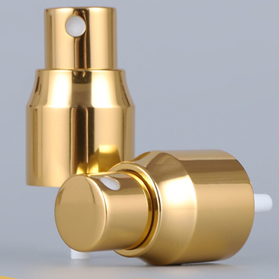 Piccolo spruzzatore fine della foschia del cappuccio 20/410 di alluminio dell'oro con la metropolitana