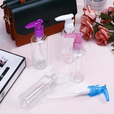 Bottiglia di plastica trasparente 50ml della lozione dell'ANIMALE DOMESTICO di LinDeer per liquido