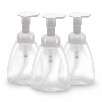 Bottiglie di plastica vuote trasparenti della lozione 500ml con la pompa 28mm