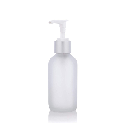 LinDeer 100ml bianco ha glassato il ODM di vetro della bottiglia della lozione della pompa
