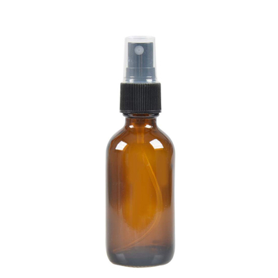 barattoli cosmetici della bottiglia dello spruzzo di 50ml Brown con la pompa di 24MM per liquido