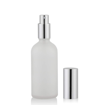 Contenitori di vetro anodizzati dell'articolo da toeletta della bottiglia 100ML dello spruzzo della foschia dell'alluminio