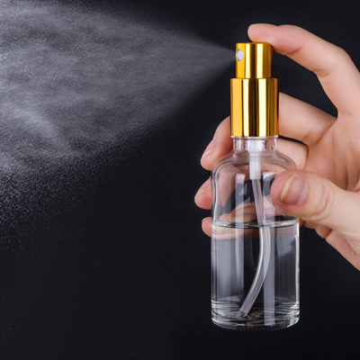 Erogatore di vetro fine di alluminio anodizzato della pompa della bottiglia 50ml dello spruzzo della foschia